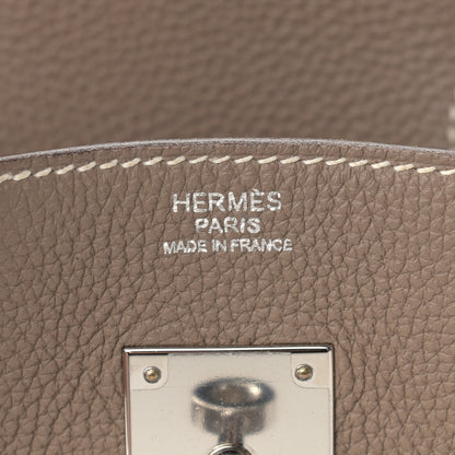 Hermes Togo Birkin 30 Etoupe 6 of 11