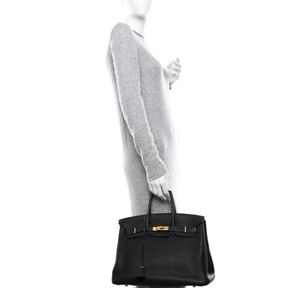 Hermes Togo Birkin 35 Black 2 of 20