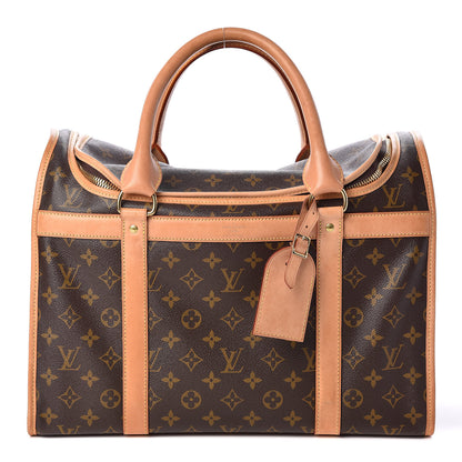 Louis Vuitton Monogram Sac Chien 40 Pet Carrier 1 of 15