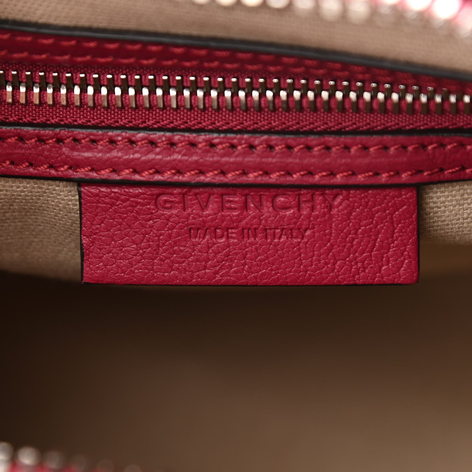Givenchy Sugar Goatskin Mini Antigona Magenta 6 of 10