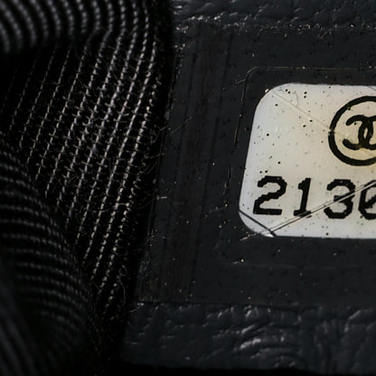 Chanel Lambskin Quilted Small Girl Bag Black Green 7 of 9