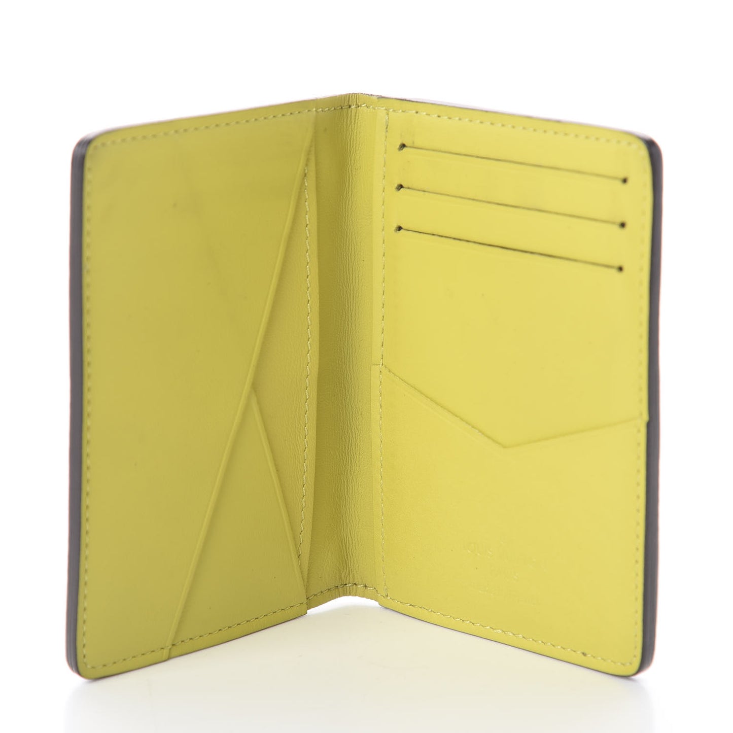 Damier Infini Pocket Organizer Vert Acide