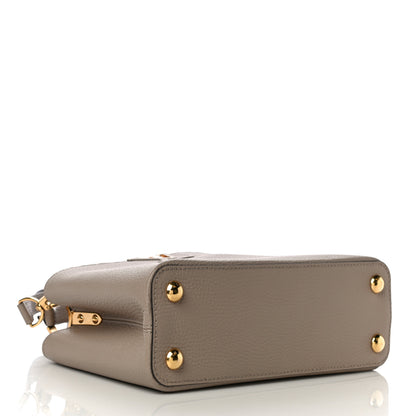 Louis Vuitton Taurillon Capucines BB Galet 4 of 10