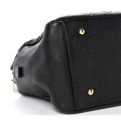 Chanel Caviar Quilted Petit Timeless Tote PTT Black 9 of 11