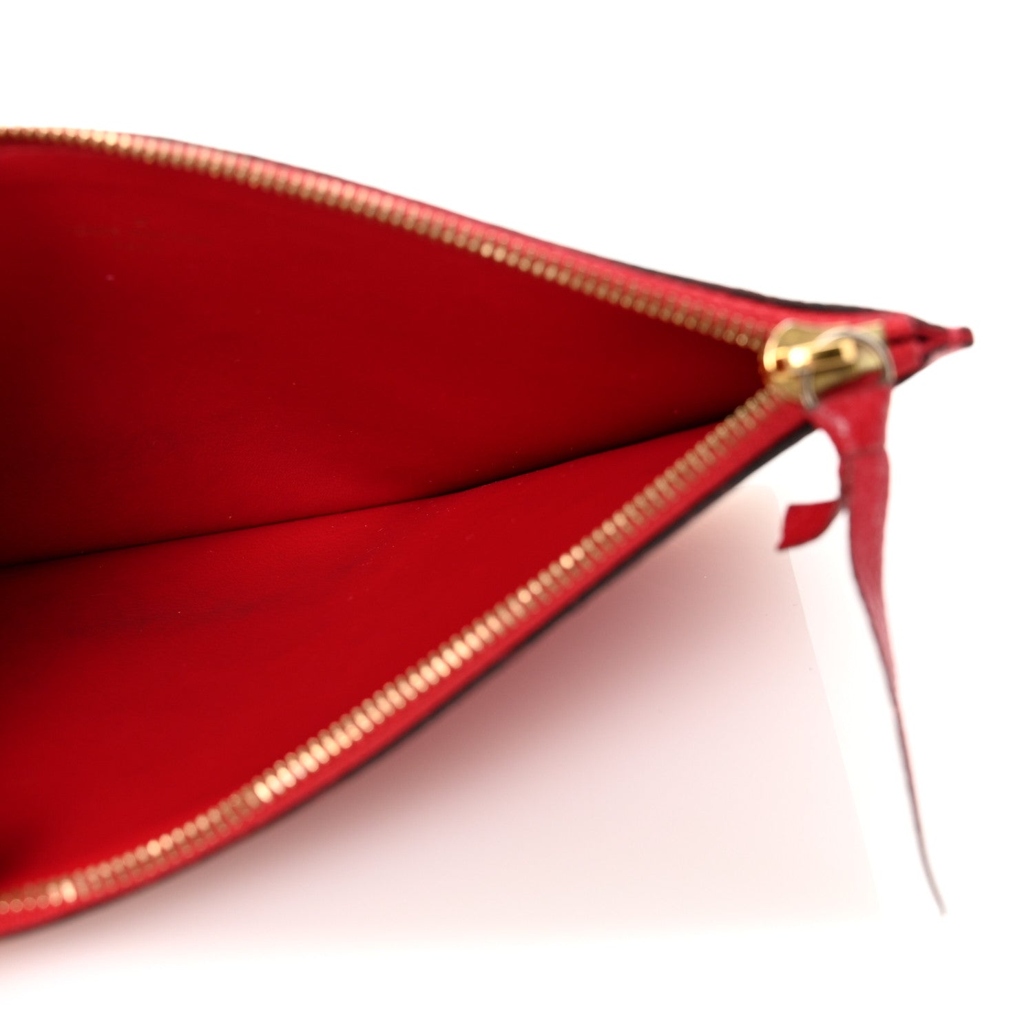 Louis Vuitton Empreinte Felicie Chain Wallet Zippered Insert Scarlet 5 of 6