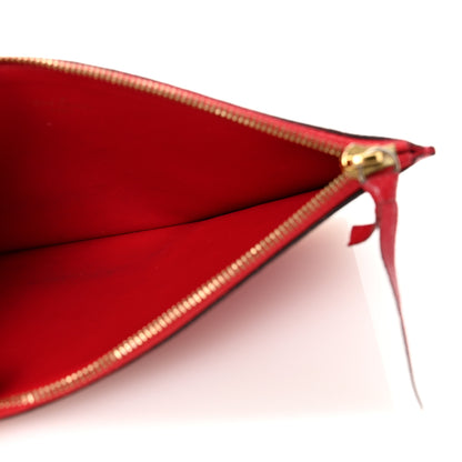 Louis Vuitton Empreinte Felicie Chain Wallet Zippered Insert Scarlet 5 of 6
