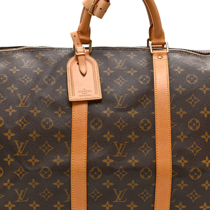 Louis Vuitton Monogram Keepall Bandouliere 55 7 of 11