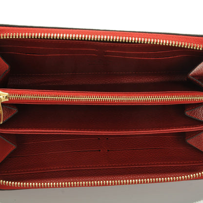 Louis Vuitton Empreinte Zippy Wallet Cherry 5 of 7
