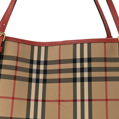 Burberry Horseferry Check Small Canterbury Tote Antique Rose 7 of 9