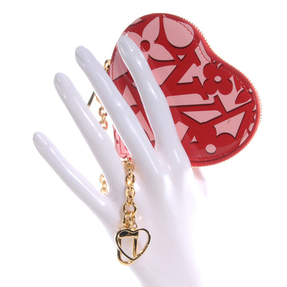 Louis Vuitton Patent Sweet Monogram Coeur Heart Coin Purse Pomme D'Amour 2 of 9