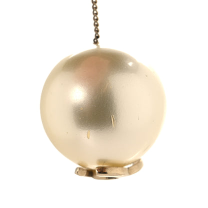 Chanel Pearl CC Chain Drop Earrings Gold 6 of 6