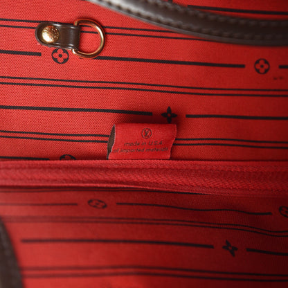 Louis Vuitton Damier Ebene Neverfull MM 19 of 31