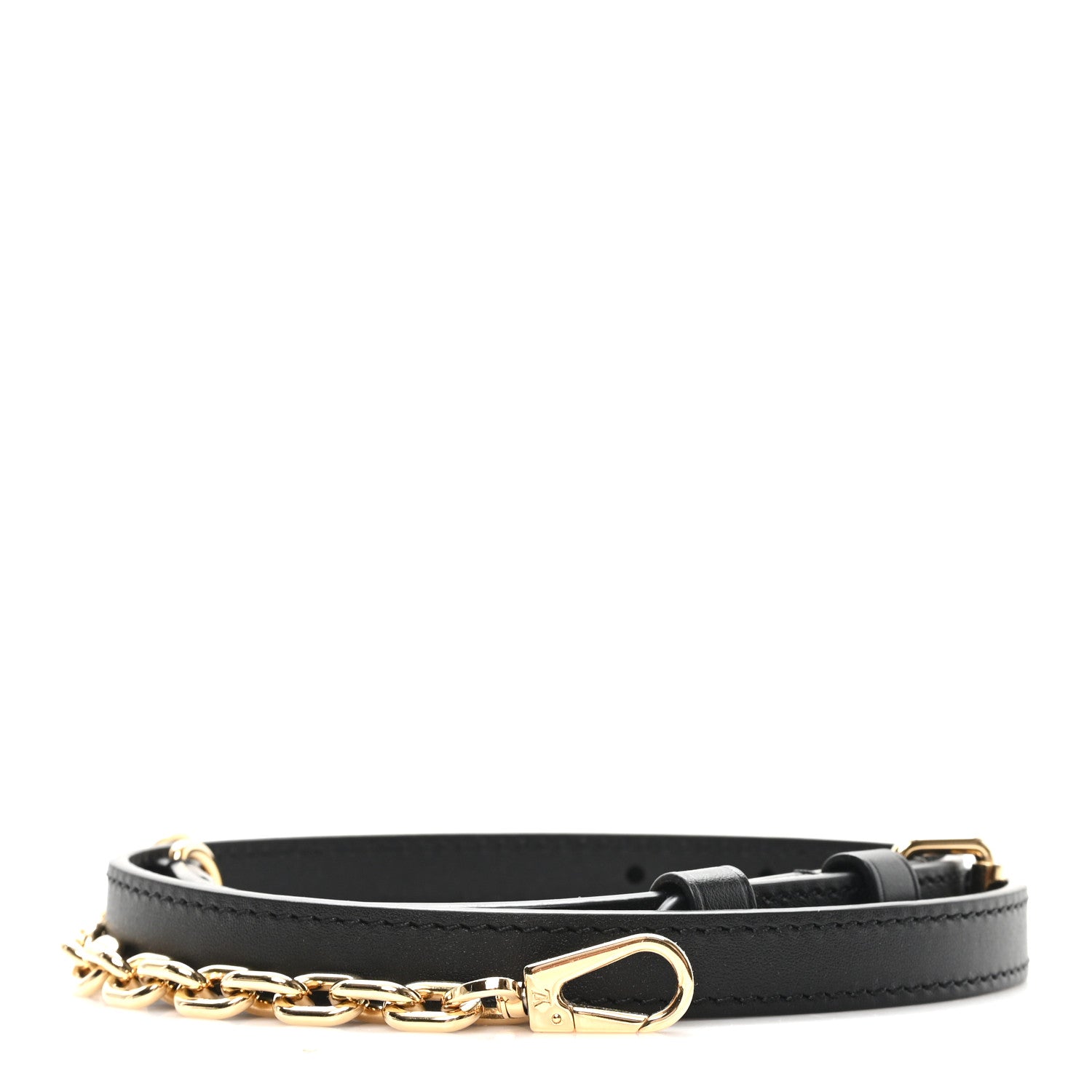 Louis Vuitton Calfskin Speedy Bandouliere 20 Shoulder Strap Black 1 of 3
