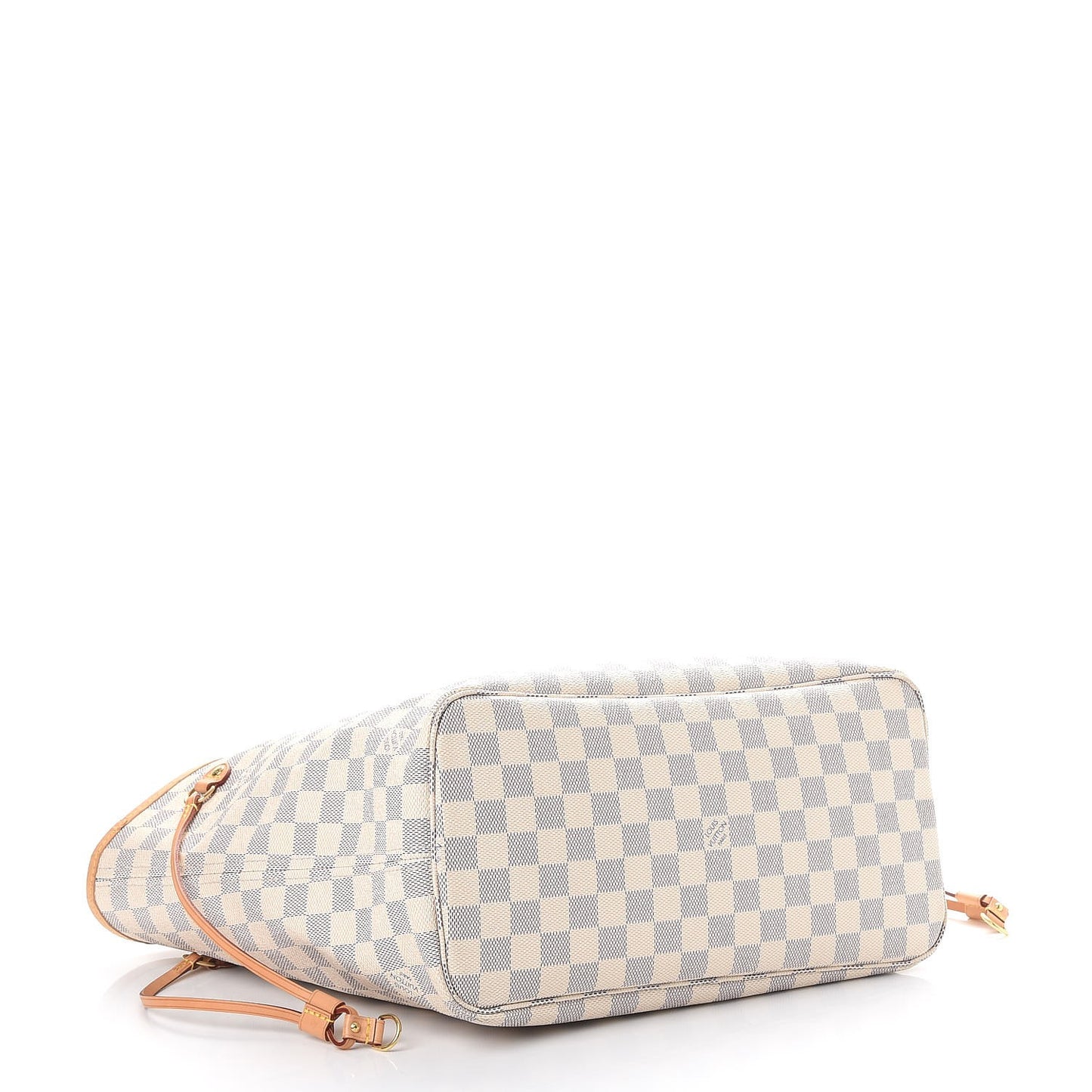 Damier Azur Neo Neverfull MM Rose Ballerine