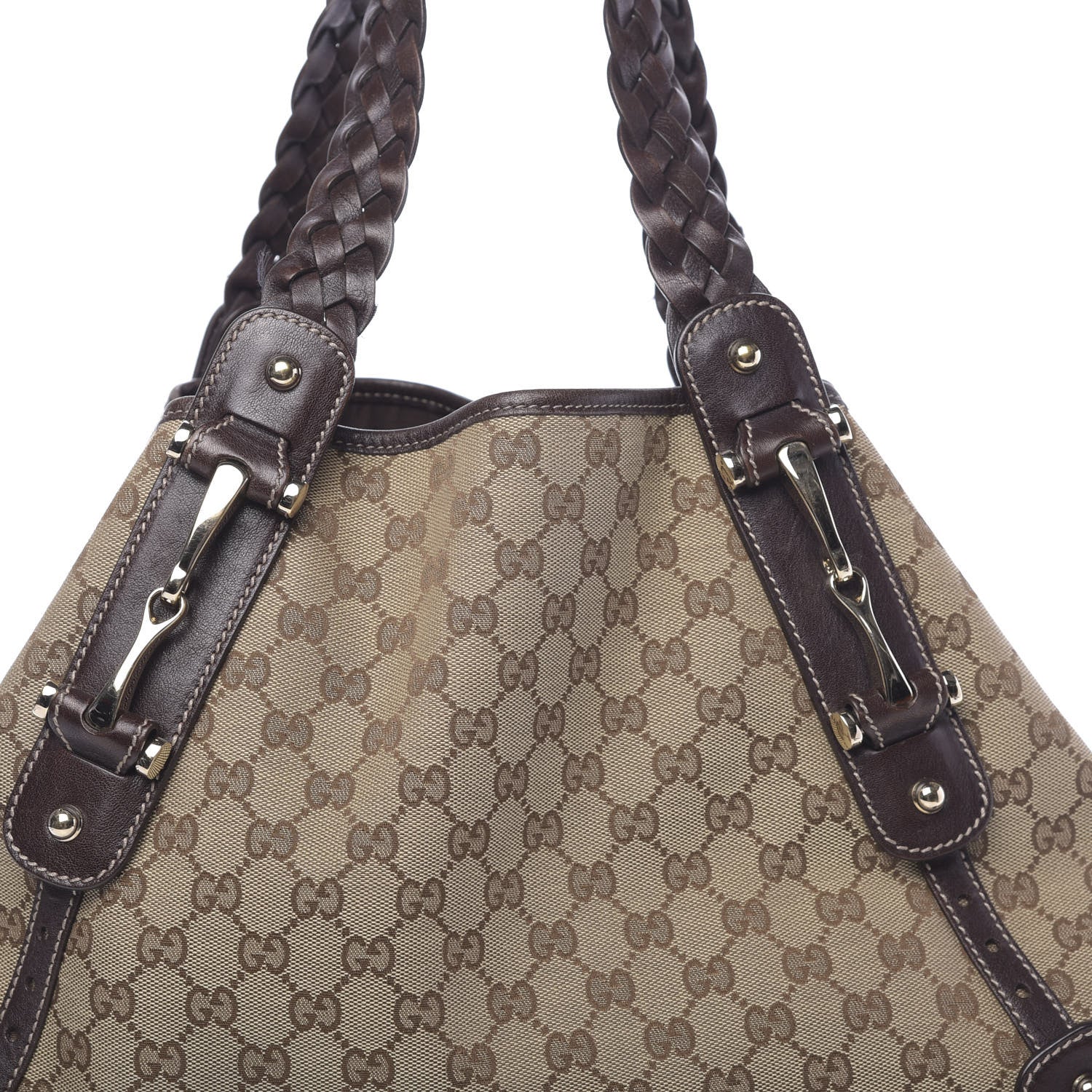 Gucci Monogram Medium Pelham Shoulder Bag Dark Brown 12 of 12