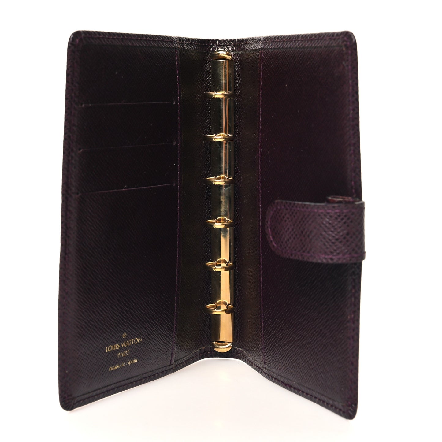 Taiga Small Ring Agenda Cover Burgundy