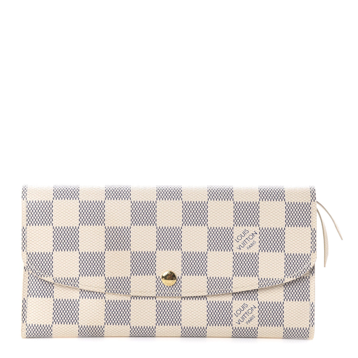 Louis Vuitton Damier Azur Emilie Wallet 1 of 5