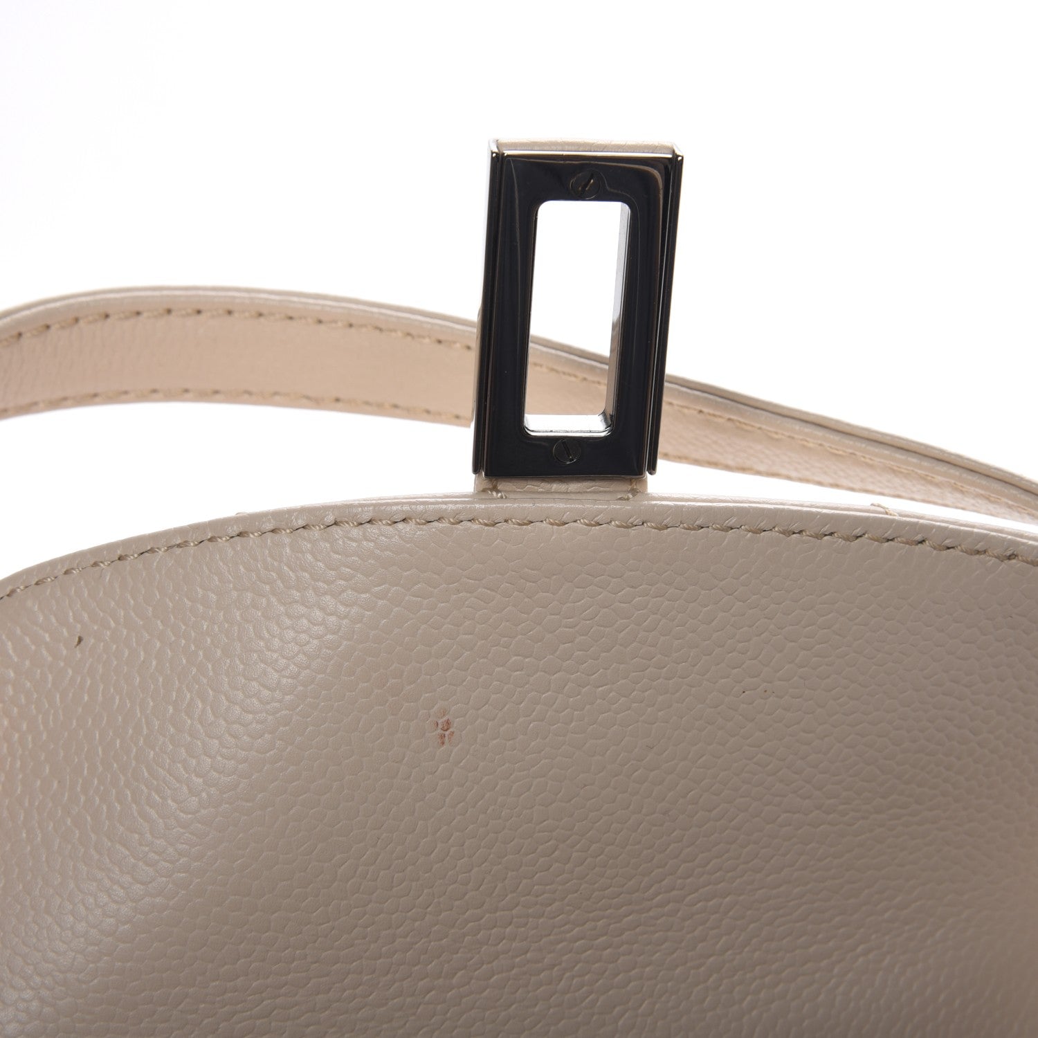Chanel Caviar Quilted Mademoiselle Flap Bag Light Beige 9 of 9