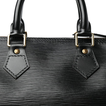 Louis Vuitton Epi Speedy 25 Black 9 of 9