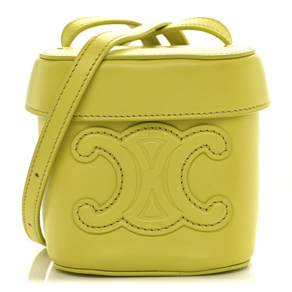 Celine Smooth Calfskin Small Cuir Triomphe Box Anis 1 of 11