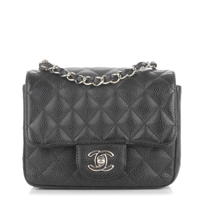 Chanel Caviar Quilted Mini Square Flap Black 1 of 9