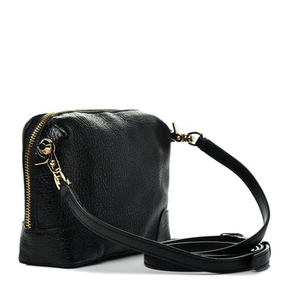 Balenciaga Chevre Gold Metallic Edge Hardware XS Reporter Crossbody Black 3 of 9