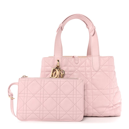 Christian Dior Calfskin Macrocannage Medium Toujours Powder Pink 3 of 16