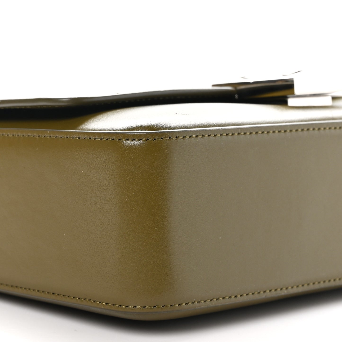 Box Calfskin Medium 4G Shoulder Bag Dark Khaki