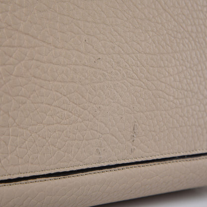 Celine Bullhide Calfskin Small Ring Bag Dune 9 of 16
