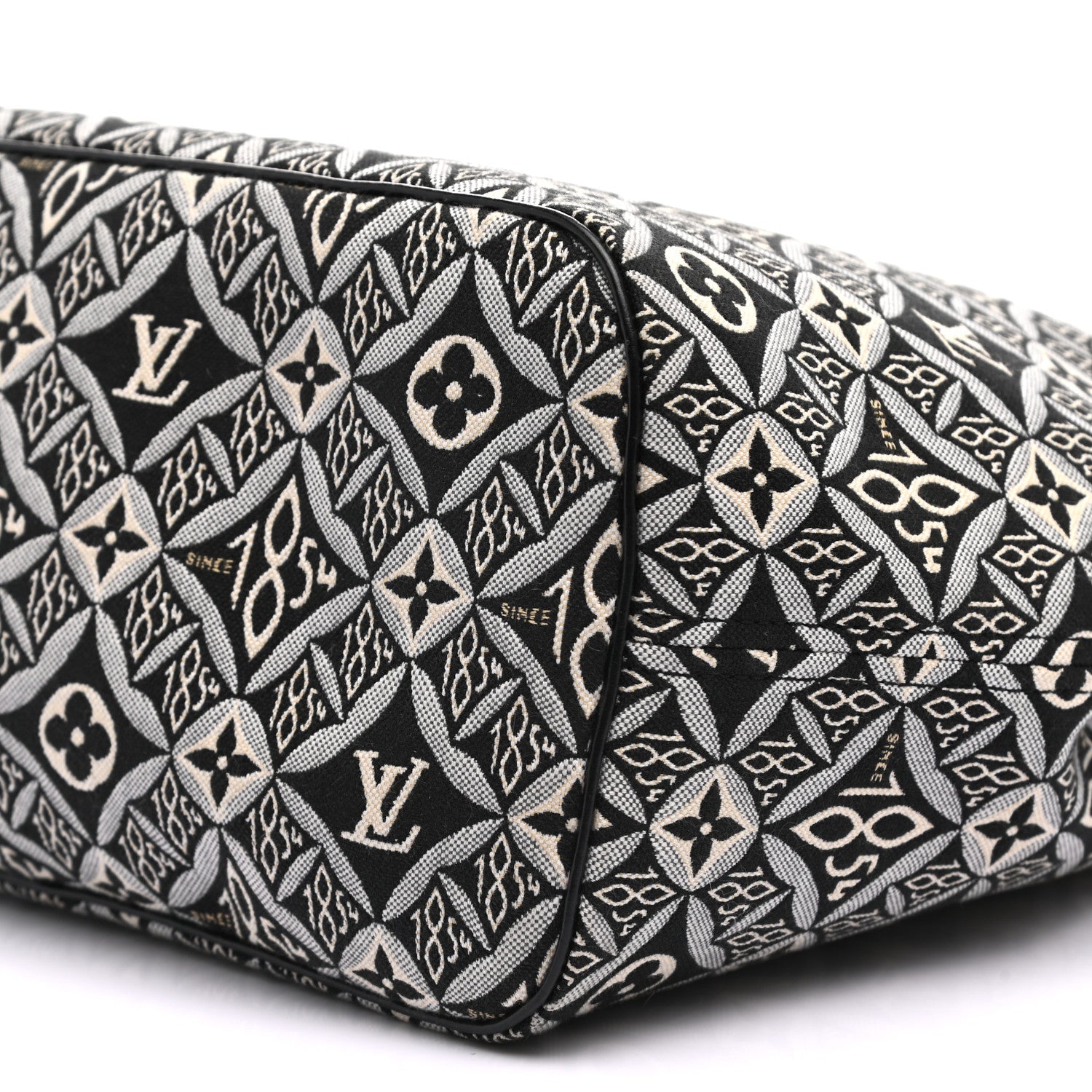 Louis Vuitton Jacquard Since 1854 Neverfull MM Grey 10 of 10
