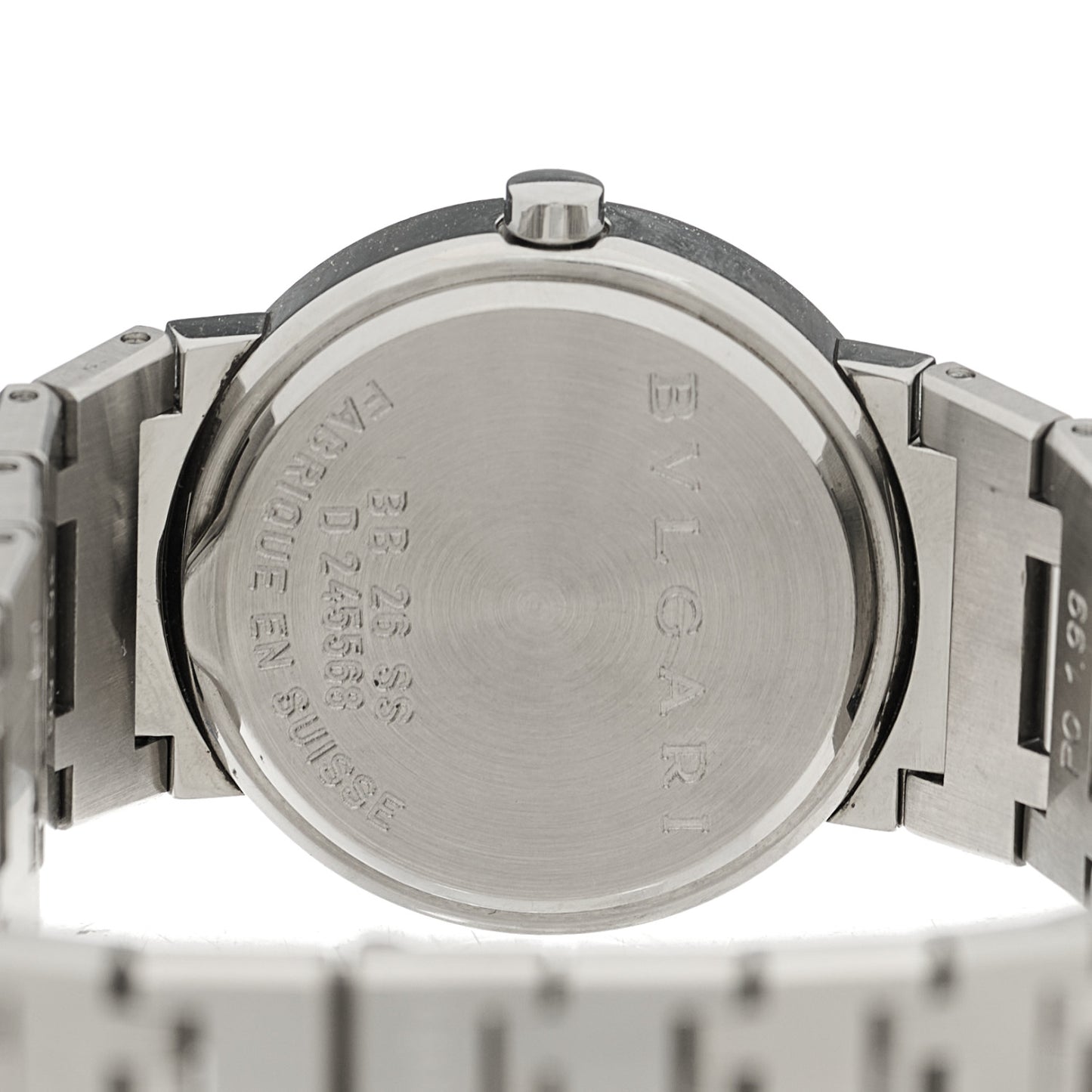 Stainless Steel 26mm Quartz Watch Black