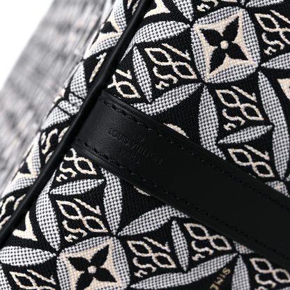 Louis Vuitton Jacquard Since 1854 Speedy Bandouliere 25 Black 6 of 10