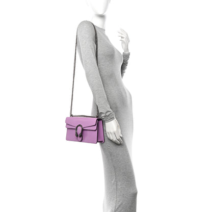 Gucci Lizard Small Dionysus Shoulder Bag Pink 2 of 11