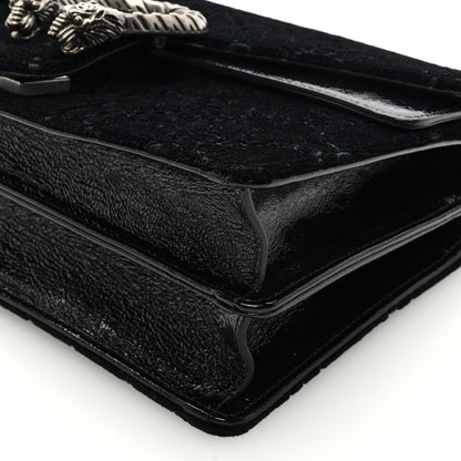 Gucci Velvet GG Monogram Small Dionysus Shoulder Bag Black 9 of 9