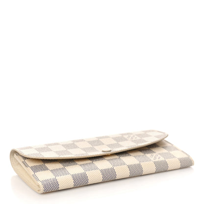 Louis Vuitton Damier Azur Emilie Wallet 4 of 10