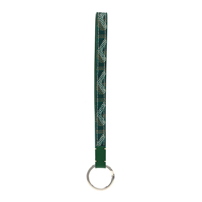Goyard Goyardine Sesame Key Holder Green 1 of 3