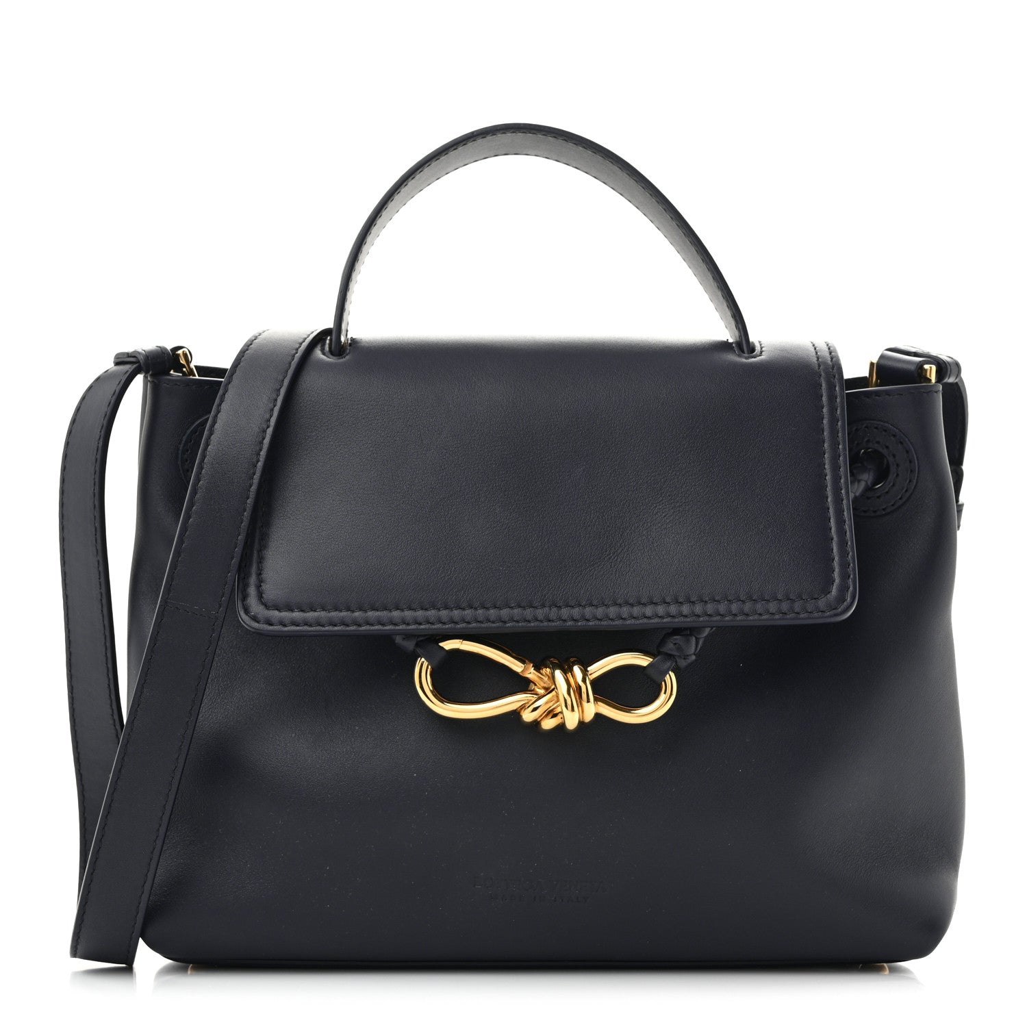 Bottega Veneta Silky Calfskin Small Ciao Ciao Nocturnal 1 of 11