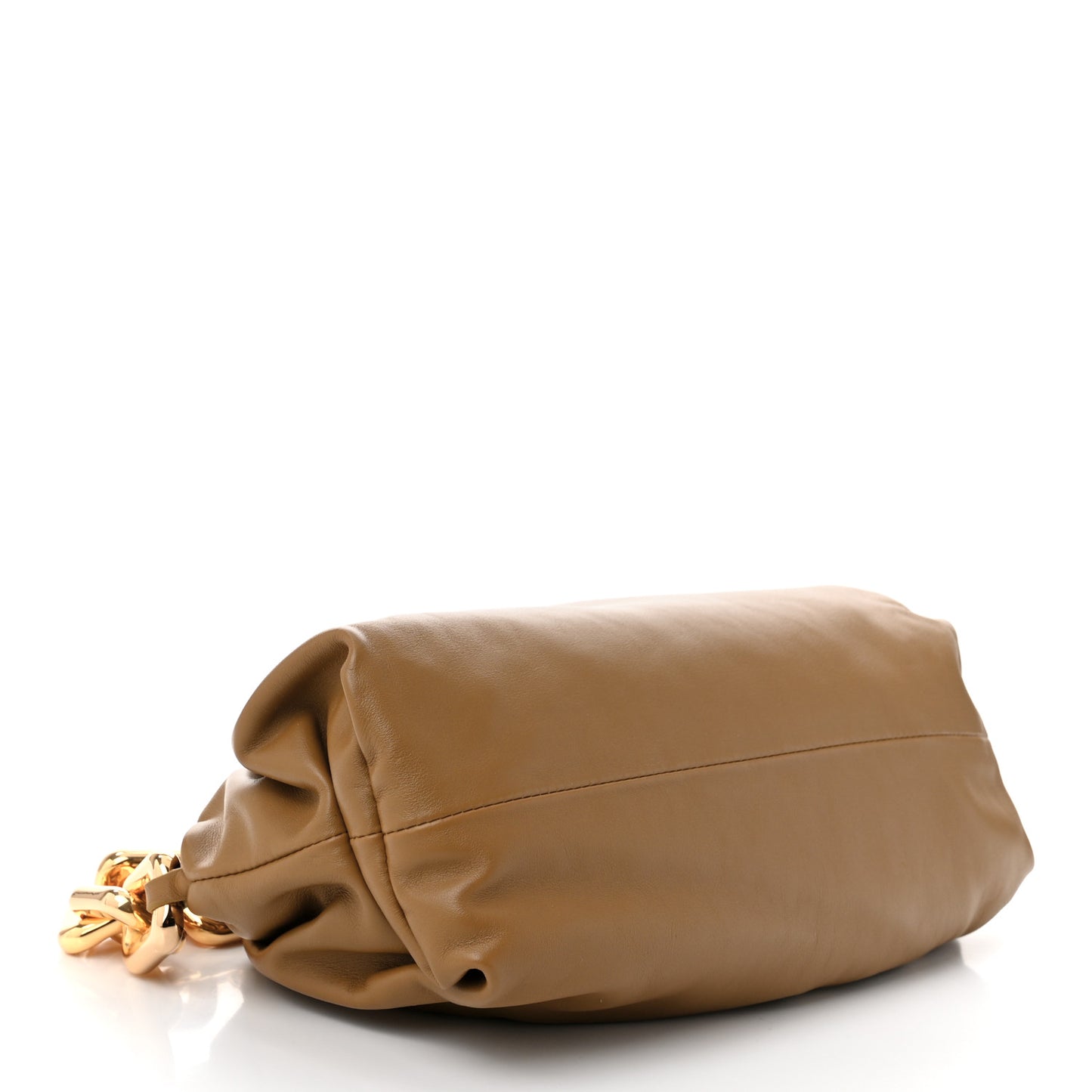Calfskin The Pouch Chain Cammello