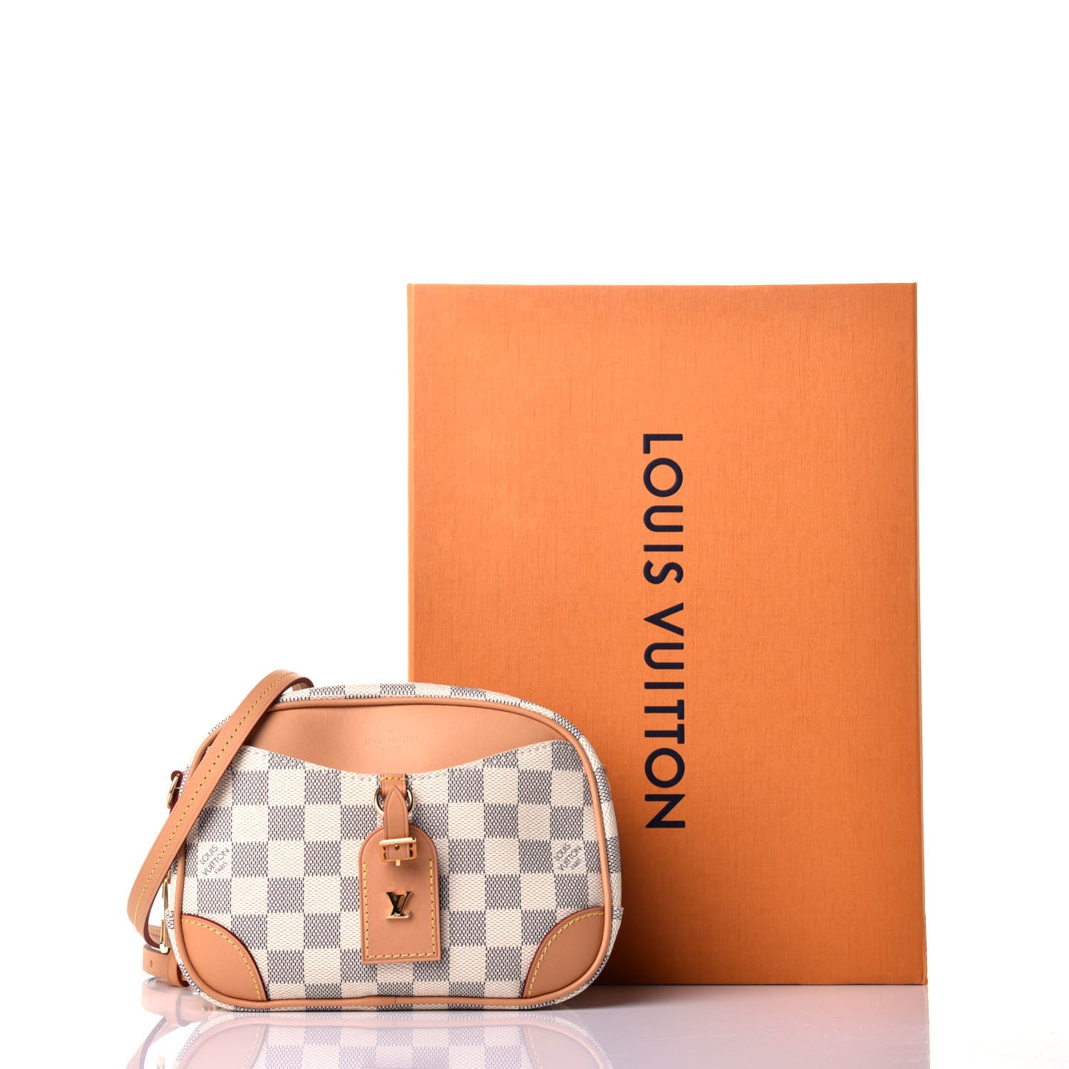Louis Vuitton Damier Azur Mini Deauville 9 of 9