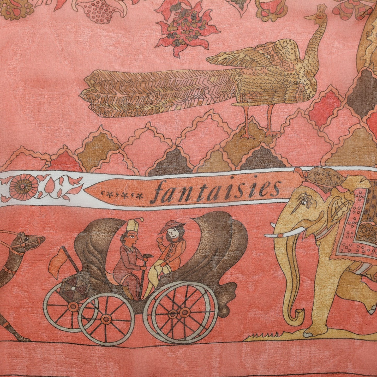Mousseline Silk Fantaisies Indiennes Shawl 140