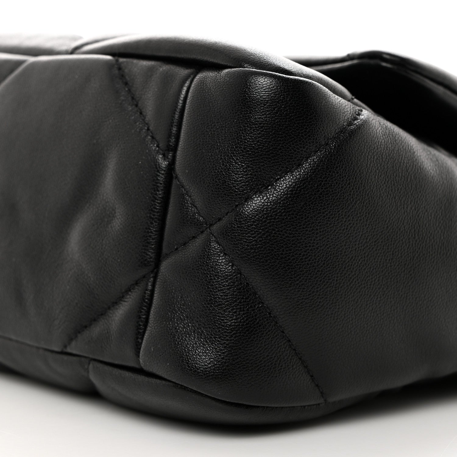 Chanel Lambskin Quilted Medium Chanel 19 Flap Black 10 of 10