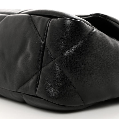 Chanel Lambskin Quilted Medium Chanel 19 Flap Black 10 of 10