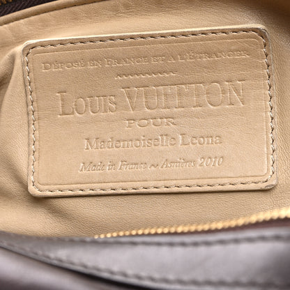 Louis Vuitton Calfskin Sac Louis Chocolate 6 of 14