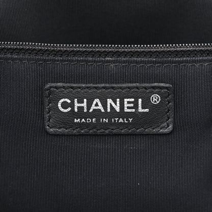 Chanel Calfskin Cerf Executive Shopper Tote Black 7 of 19