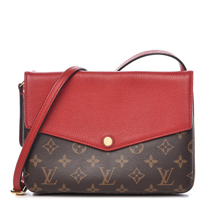 Louis Vuitton Monogram Twice Pochette Cherry 1 of 9