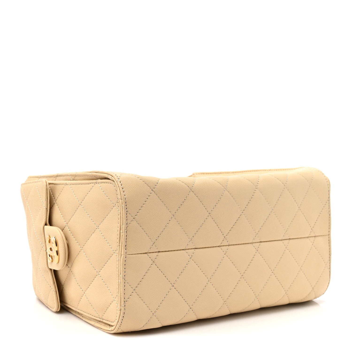 Chanel Caviar Quilted Small Chanel 25 Handbag Light Beige 4 of 11