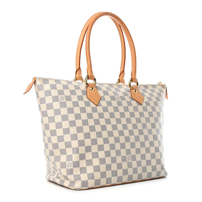 Louis Vuitton Damier Azur Saleya MM 2 of 4