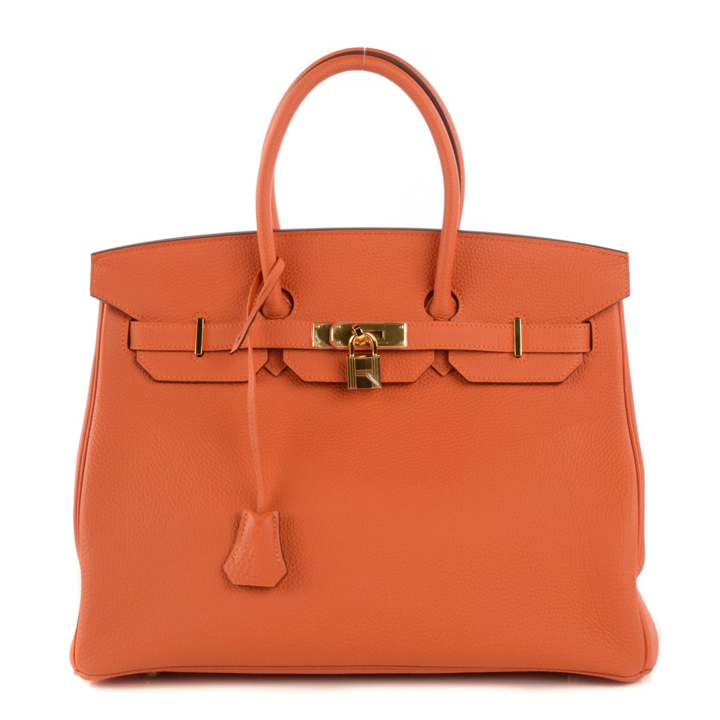 Togo Birkin 35 Orange