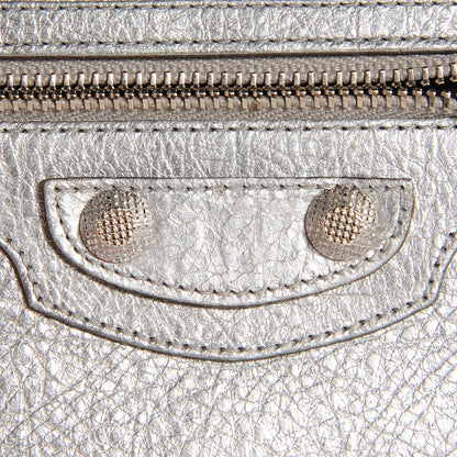 Balenciaga Agneau Giant 12 Silver Hardware Money Wallet Gris Aluminum 6 of 9