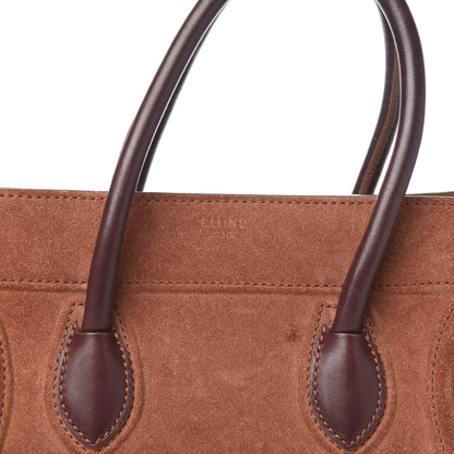 Celine Suede Medium Phantom Luggage Rust 7 of 11